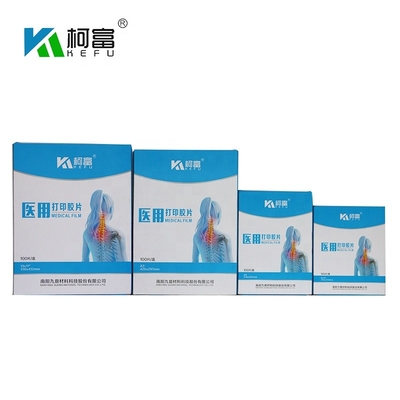 Impressora dental seca imediata Film do OEM X Ray Film Blue White Inkjet
