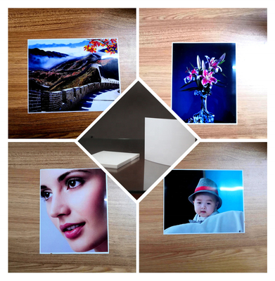 os lados lustrosos altos RC do dobro do papel da foto de 170um A4 RC colorem - o papel fotográfico