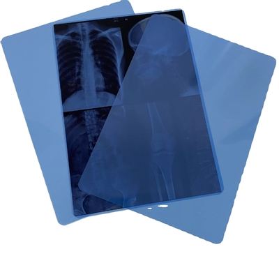 Filme azul médico da impressão de laser do tonalizador da polegada do ANIMAL DE ESTIMAÇÃO X Ray Film 11x14 da radiologia do OEM