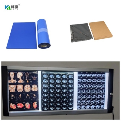 Alta estabilidade de imagem Filmes de raios X médicos 210 microns Filme de substituto azul Fuji