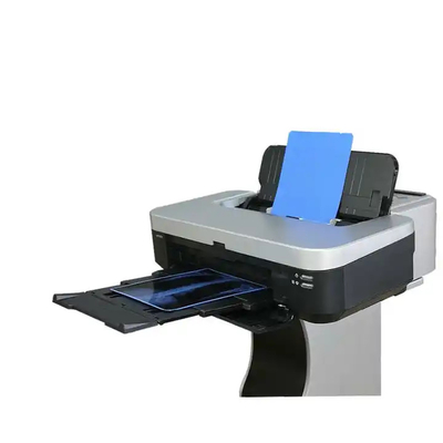 Filme seco médico a jato de tinta Filme transparente azul de raios-X para aparelho radiológico CT DR MRI
