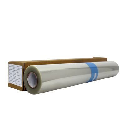 Filme de transferência de calor a laser de design personalizado para impressão PET azul transparente