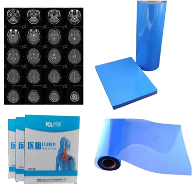 Película PET de raios-X de alta nitidez para fabrico de dispositivos médicos