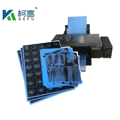 Folhas de tamanho personalizado A3 Rolls Blue Inkjet Medical Film Para Impressão de Imagem Médica CT, CR, DR, MTR