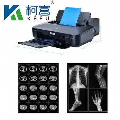 Folhas de tamanho personalizado A3 Rolls Blue Inkjet Medical Film Para Impressão de Imagem Médica CT, CR, DR, MTR