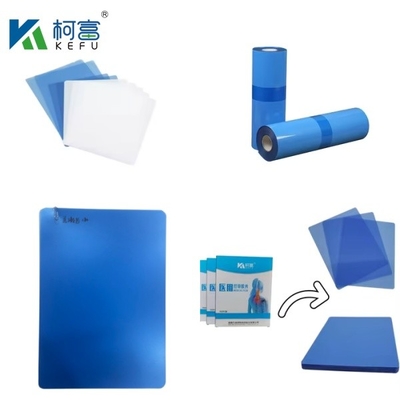 125 Microns Semi Transparente Branco Cores Semi Transparentes Laser Médico Raios X Filmes de plástico para animais de estimação para uso médico