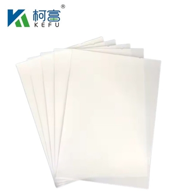 A3/A4 Excelente material PET 100 Microns Branco Impermeável Transparente Jato de tinta Serigrafia de Seda Filmes de Impressão Positiva