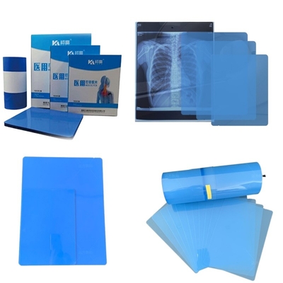 8x10 polegadas 14x17 polegadas Filme de raios X Médico Azul Substituto Fuji Filme Médico Seco Para Clínica E Hospitais